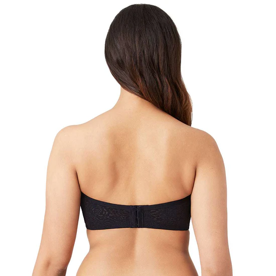 Non Padded Wired Half Cup Bridal Wear Plus Size Strapless Lace Bra - Image 11