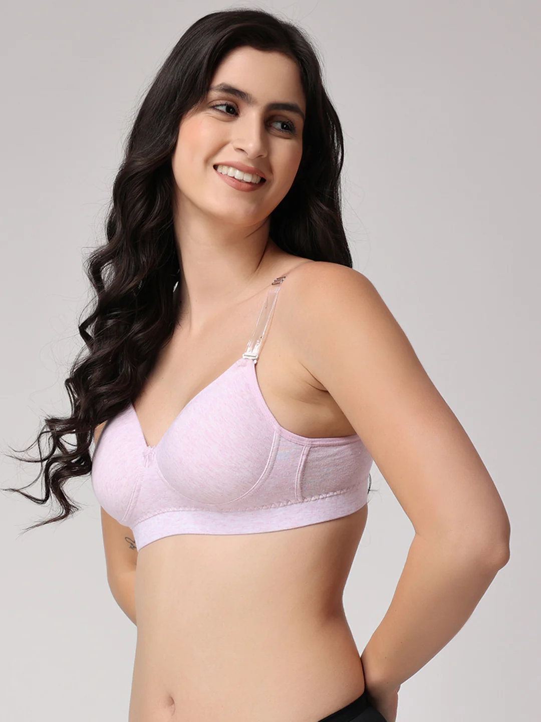 Women's Heavily Padded Convertible-Straps T-Shirt Bra - Image 5