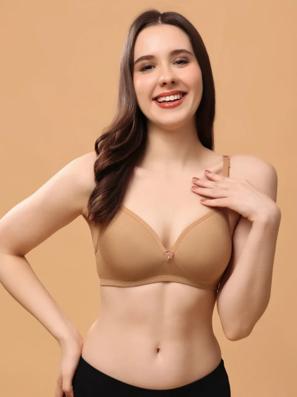 Skin Non-Wired Medium Coverage  Convertible-Straps T-Shirt Bra