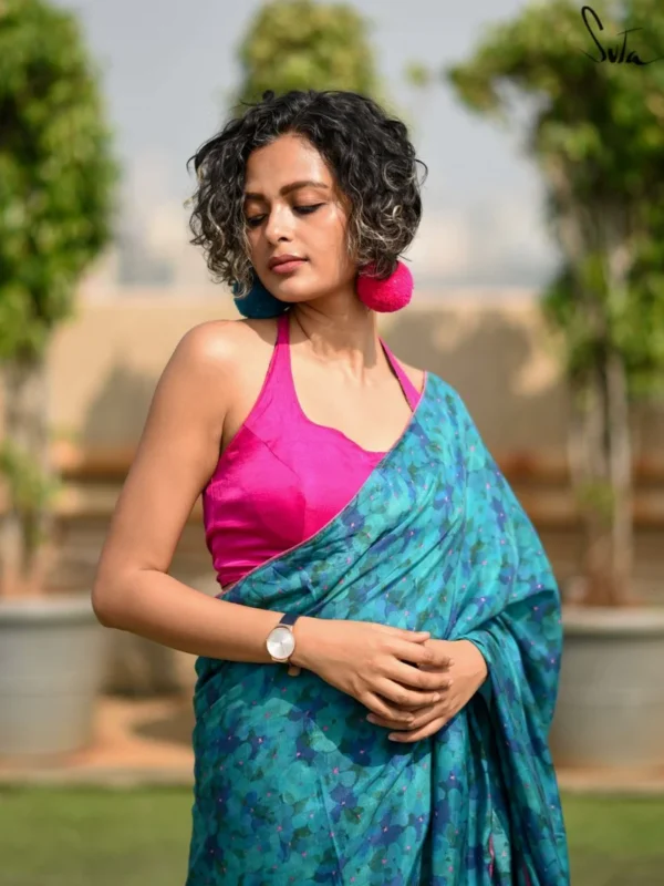 Gulabi Timir Blouse